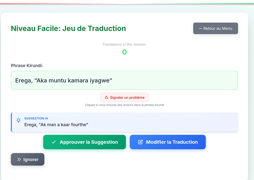 Ijwi Ry'Ikirundi AI - Contribution App
